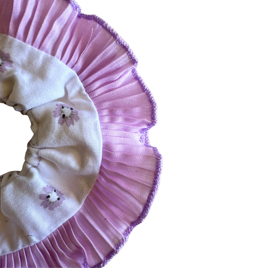 Flores e Lilás Duplo