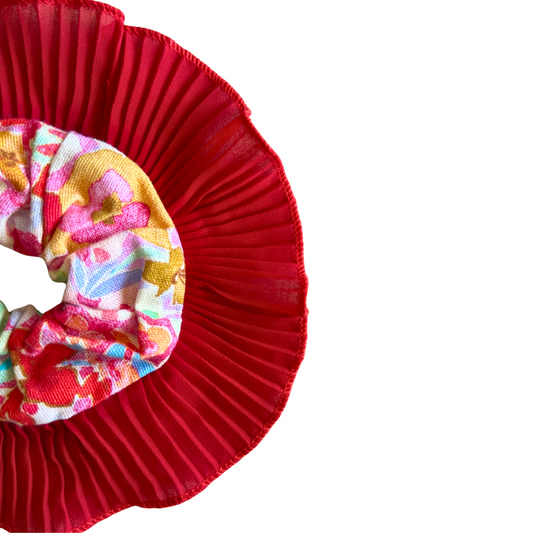 Flores e Gaze Vermelha