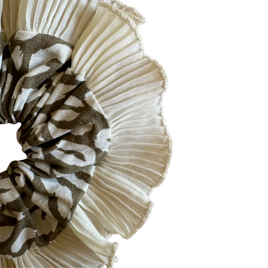 Verde Print e Gaze Branca