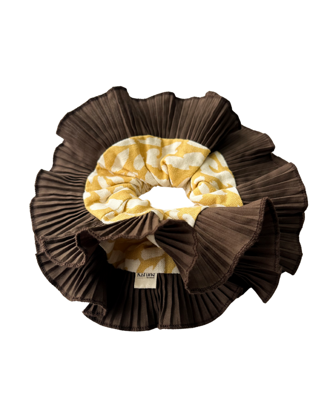 Print Amarelo e Chocolate