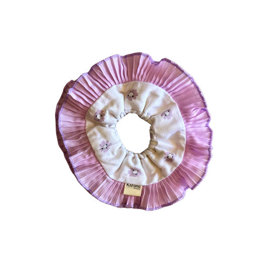 Flores e Lilás Duplo