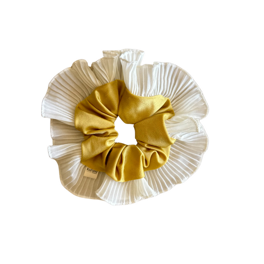 Amarelo e Gaze Branca