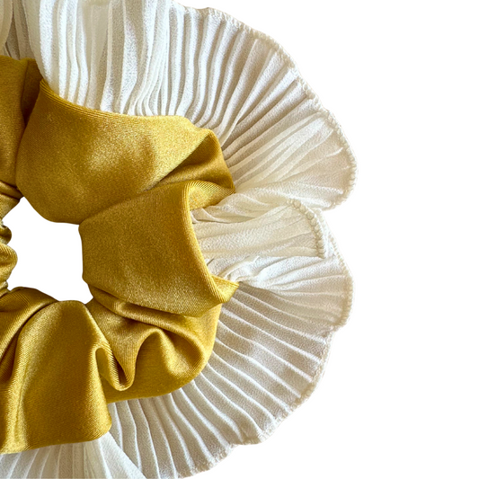 Amarelo e Gaze Branca