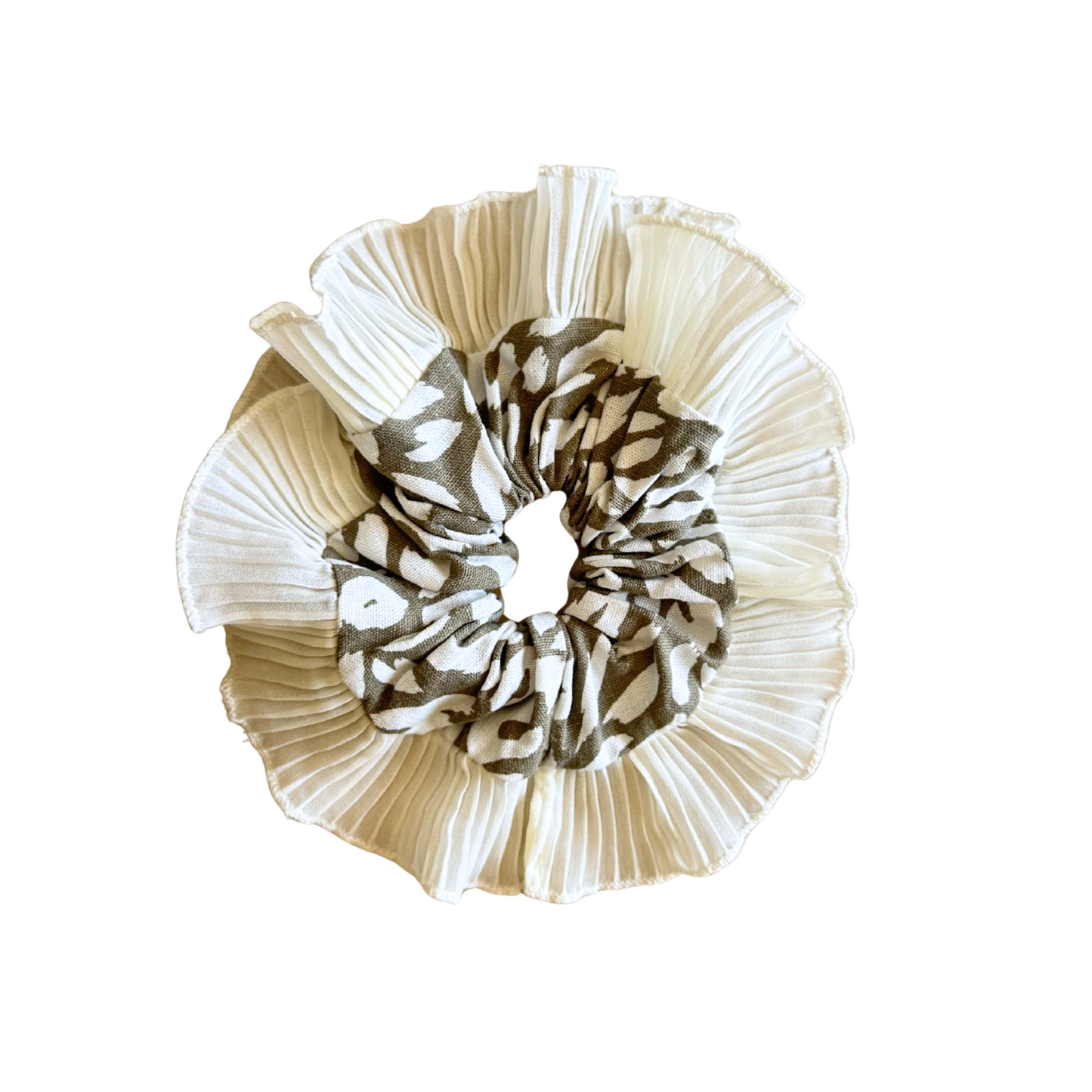 Verde Print e Gaze Branca