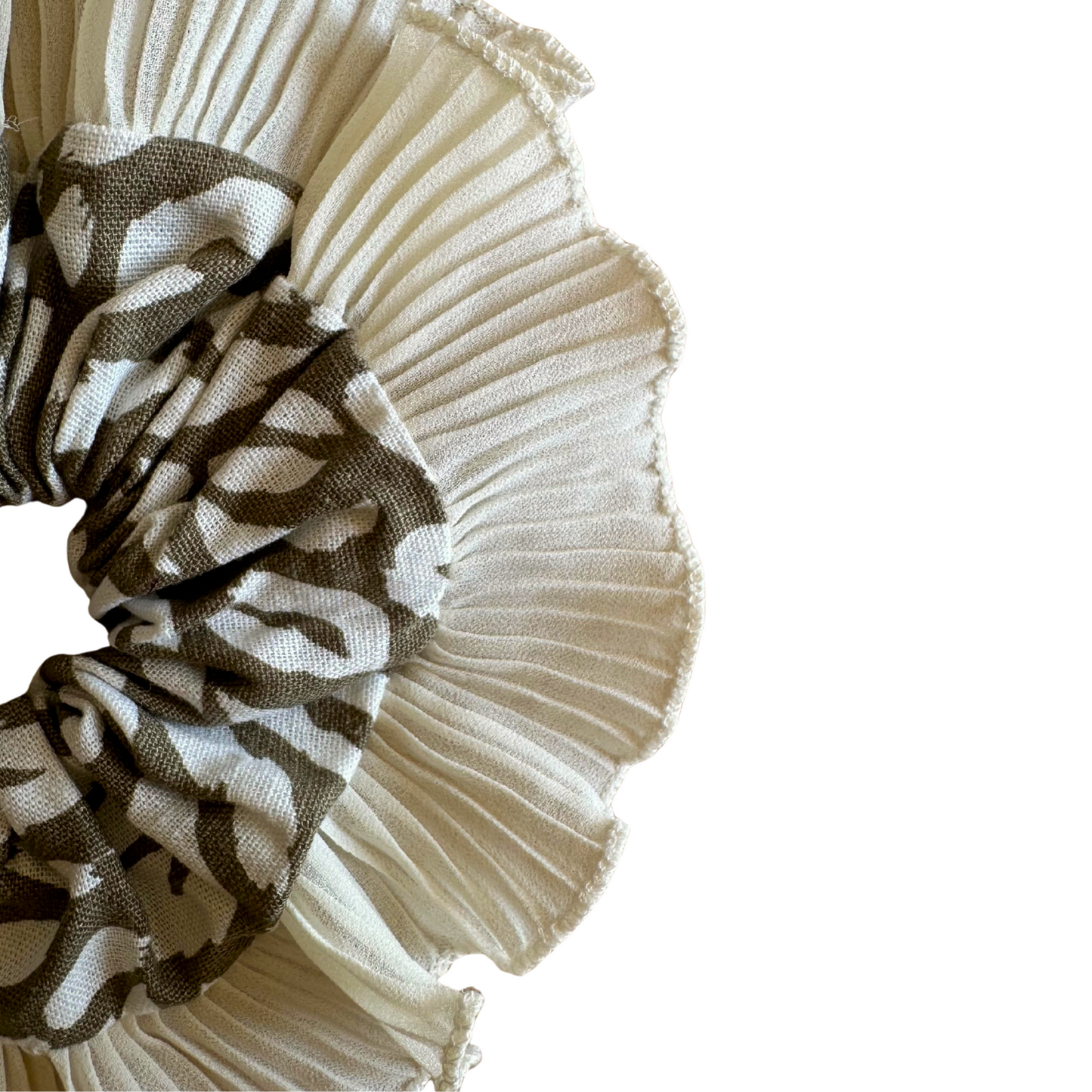 Verde Print e Gaze Branca